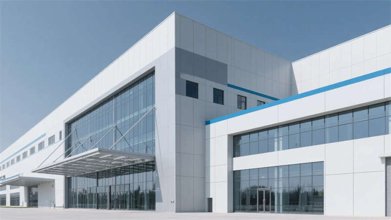 科技融合，生態(tài)智能，合肥半導(dǎo)體廠(chǎng)房裝修設(shè)計(jì)效果圖